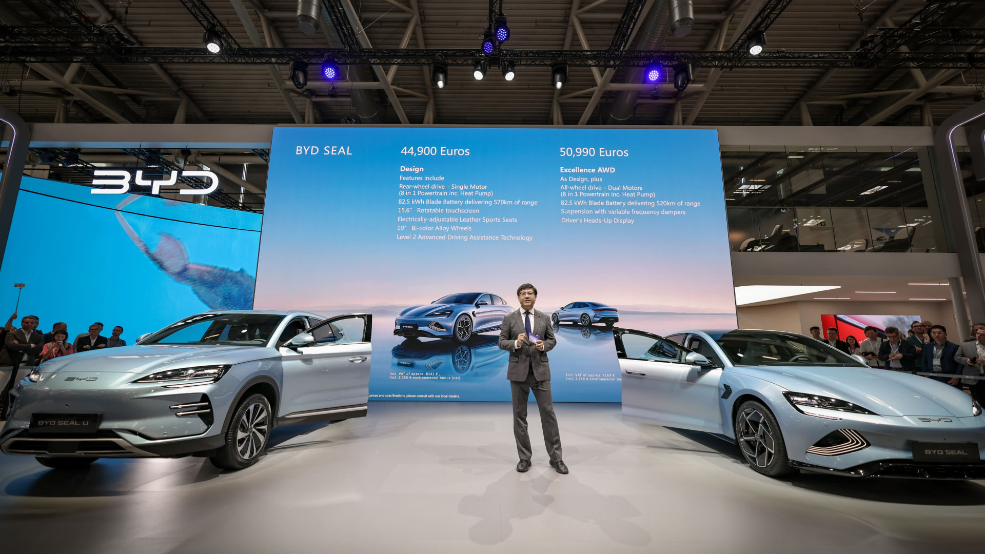 BYD Presents Strong New Energy Vehicle Line-Up at IAA and Premieres the ...